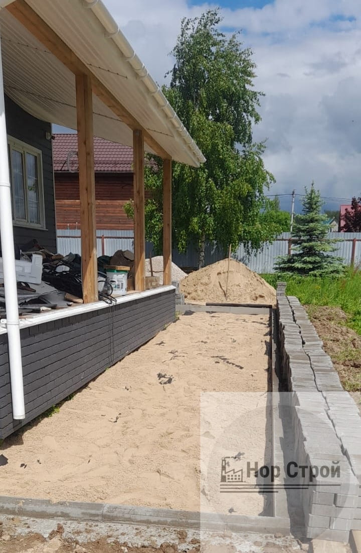 Укладка брусчатки под ключ