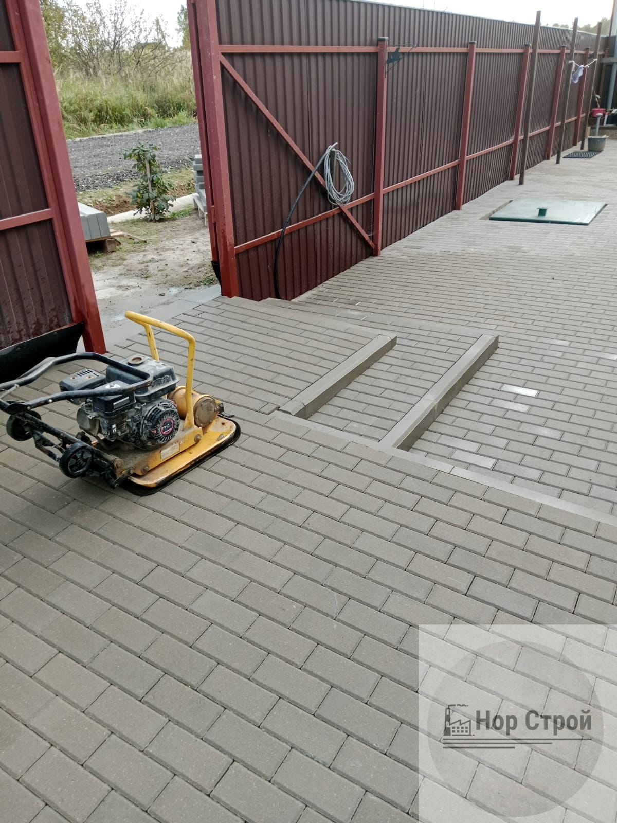 Тротуарная плитка брусчатка